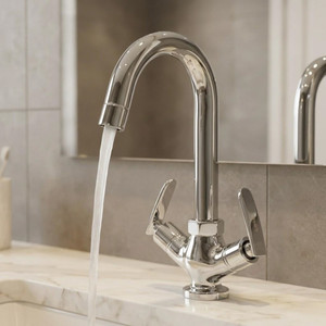 kamal deck mounted basin mixer - irene irn-5046 basin mixer faucet deck mount installation type