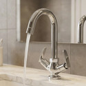 KAMAL Deck Mounted Basin Mixer - Irene (IRN-5046) Basin Mixer Faucet (Deck Mount Installation Type)