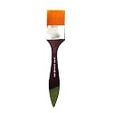 Kamal® Flat CHAPTA(WASH) Golden Synthetic Hair Painting Brushes (TAKLON) - 38MM