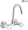 KAMAL Sink Mixer Contessa Neo | 180 degree Swivel spout | German Tech Aerator | Quarter turn movement | Hot & Cold Sink Mixer Faucet