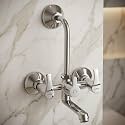 KAMAL Wall Mixer - Acura Eco | Fully Brass | with Provision for Overhead Shower Mixer Faucet (Wall Mount Installation Type)