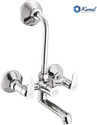 KAMAL Wall Mixer Vega Eco | Sturdy Brass Build | Mirror Finish | High Quality Aerator |Hot and Cold Shower Mixer| With 165mm long bend pipe| Easy to use click fitting Wall Mixer Faucet (Wall Mount Installation Type)