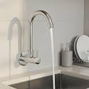 Kamal Wall Mounted Sink Cock - Mouth Operated