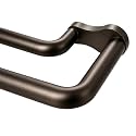 KAMANINA Double Curtain Rod 32 to 86 Inch, Bronze Wrap Around Drapery Rods