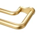 KAMANINA Double Curtain Rod 32 to 86 Inch, Gold Wrap Around Drapery Rods