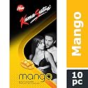 KamaSutra Mango Flavoured Dotted Condoms for Men 10 Count