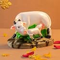 Kamdhenu Cow and Calf Idol 6