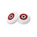 KAMIER Caster Wheels 68mm x 24mm Replacement for Razor 360 FlashRider RipRider PowerRider Drifting Caster Trike Tricycle RipStik Ripster Kids Scooter Skateboard CasterBoard Wheel Parts Red (2 pack)