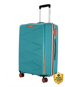 kamiliant by american tourister combination lock-triprism colourburst check-in suitcase 4 wheels - 26 inch