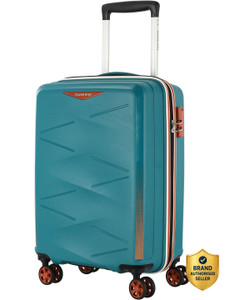 kamiliant by american tourister combination lock-triprism colourburst cabin suitcase 4 wheels - 22 inch