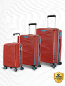 Kamiliant by American Tourister (Small 55Cm|Medium 68Cm|Large79 Cm)CombinationLock-Triprismcolourburst Cabin & Check-in Set 4 Wheels - 31 inch
