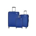 Kamiliant Polycarbonate (PC) Polycarbonate 4 Spinner Wheel Hard Trolley Suitcase (Set Of 3) (Radi-All_Blue), 55, 65, 75Cm, Small, Medium, Large