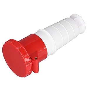 ip67 waterproof 3pne mounted 5pin 220v-380v and 240v-415v industrial connector 63a -6h with rubber sealing ring for indoor outdoor places 63-5 coupler