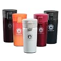 KAMVYReusable Coffee Tea Travel Mug with Leak-Proof Flip Lid Mesh Filter, Thermal Mug Double Walled Insulated Cup, Stainless Steel Portable Tumbler Hot and Cold for 6 Hours Set of 1 (Multicolor)