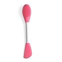Kamz Beauty Silicone Face Mask Applicator Makeup Brush Double-Ended Facial Mask Brush for Mud, Clay, Charcoal Mixed Mask，Soft Makeup Beauty Brush Tools for Apply Cream, Lotion