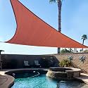 KANAGAWA 1039x1039x1439 Sun Shade Sail Rust Red