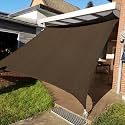 KANAGAWA 1039x1339 Sun Shade Sail Brown Curved