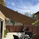 KANAGAWA 1039X2439 Sun Shade Sail Brown Curved