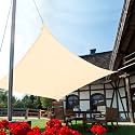 KANAGAWA 1239x1239 Sun Shade Sail Cream Curved
