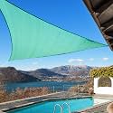 KANAGAWA 1239x1239x1239 Sun Shade Sail Turquoise Curved