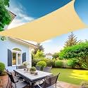 KANAGAWA 1239X1239X1739 Sun Shade Sail Beige Curved