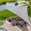 KANAGAWA 1539x1539x2139 Sun Shade Sail Gray Curved