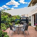 KANAGAWA 1539X1839 Sun Shade Sail Gray Curved