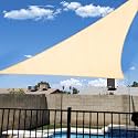 KANAGAWA 1639x1639x1639 Sun Shade Sail Cream Curved
