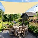 KANAGAWA 1739X2139 Sun Shade Sail Beige Curved