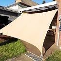 KANAGAWA 1839X2439 Sun Shade Sail Cream Curved