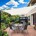 KANAGAWA 1939X1939 Sun Shade Sail Cream Curved