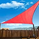 KANAGAWA 2039x2039x2039 Sun Shade Sail Scarlet Curved