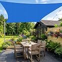 KANAGAWA 2039X2139 Sun Shade Sail Blue Curved