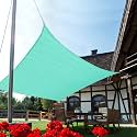 KANAGAWA 639X939 Sun Shade Sail Turquoise Curved