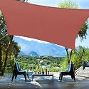 KANAGAWA 839x1239 Sun Shade Sail Rust Red