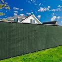 KANAGAWA Privacy Screen Fence 5 x 50ft, 90% Blockage Screen, Dark Green