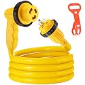 Kanayu 10 ft 30Amp Shore Power Cord NEMA L5-30 Marine RV 10AWG Cable