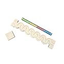 3D Wooden Marble Run Track Set with 20 Colorful Balls and Transparent Tube | Beech Wood Montessori STEM Toy for Kids 3+ Years | Eco-Friendly Building Puzzle Game | Birthday Gift for Boys Girls