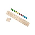 Wooden Marble Run Track with Snake Maze Design | Montessori STEM Toy for Kids | Lightweight Beech Wood | Smooth Marble Flow | Fun Educational Puzzle | Easy Assembly | Pack of 1