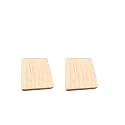 Premium Craft Squares for Painting Engraving and DIY Projects | Wooden Square Blocks Craft Panels for Art and Crafts | Engraving Painting DIY Projects Chip Carving Pack of 2