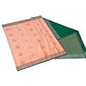 Kanchipuram Silk Saree with Contrast Pallu &amp; Rich Zari Border | Traditional Banarasi Style Wedding &amp; Festive Saree for Women with Blouse Piece