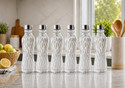 KanchKart Premium Twisted Glass Water Bottle Pack