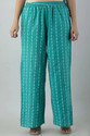 KANCHUK Regular Fit Women Green Trousers