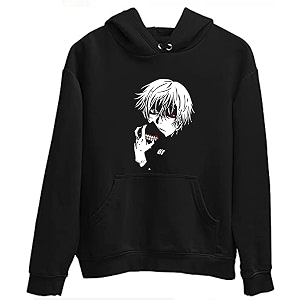 Kaneki Hoodie Back Men Kakashi Jacket AOT