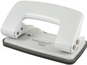 Kangaro Desk Essentials DP-480 2 Hole Heavy Duty Metal Paper Punch Punches & Punching Machines (Set Of 1, White)