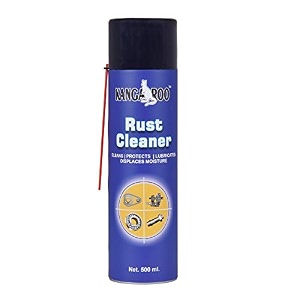 kangaroo multipurpose rust remover spray 500ml  anti-rust lubricant degreaser  for metal car bike home amp kitchen use