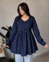 Kanhaa Trends Women Floral Print Anarkali Kurta