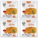 Kanidha Bajari Methi Garlic Khakhra, 800 Grams (Pack of 4)
