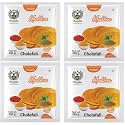 Kanidha Cholafali Khakhra 800g (Pack of 4) | Authentic Gujarati Snack | Crunchy &amp; Tasty | Healthy Roasted Namkeen | High-Fiber, Travel-Friendly Khakhra for Tea Time &amp; Anytime Snacking