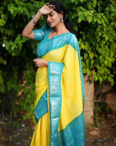 kanjivaram pure silk self design blouse material